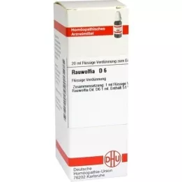 RAUWOLFIA Diluição D 6, 20 ml