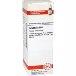 SABADILLA Diluição D 6, 20 ml