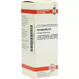 SARSAPARILLA Diluição D 2, 20 ml