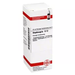 STAPHISAGRIA Diluição D 12, 20 ml