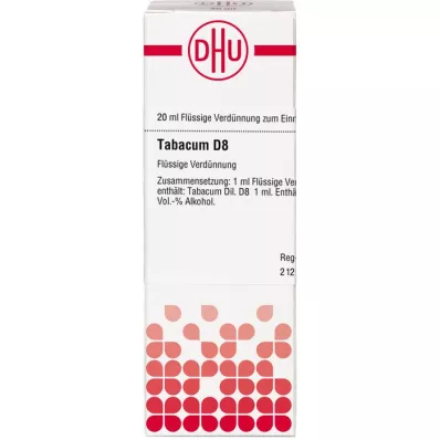 TABACUM Diluição D 8, 20 ml