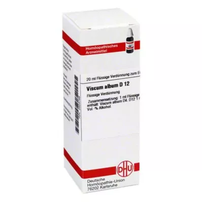 VISCUM ALBUM Diluição D 12, 20 ml