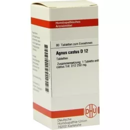 AGNUS CASTUS D 12 comprimidos, 80 unidades