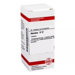 ALUMINA D 12 Comprimidos, 80 Cápsulas
