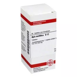 APIS MELLIFICA D 12 Comprimidos, 80 Cápsulas