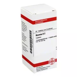 BRYONIA D 2 Comprimidos, 80 Cápsulas