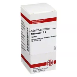 ALLIUM CEPA D 6 Comprimidos, 80 Cápsulas