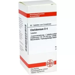 CHELIDONIUM D 4 Comprimidos, 80 Cápsulas