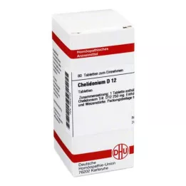 CHELIDONIUM D 12 Comprimidos, 80 Cápsulas