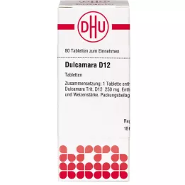 DULCAMARA D 12 Comprimidos, 80 Cápsulas