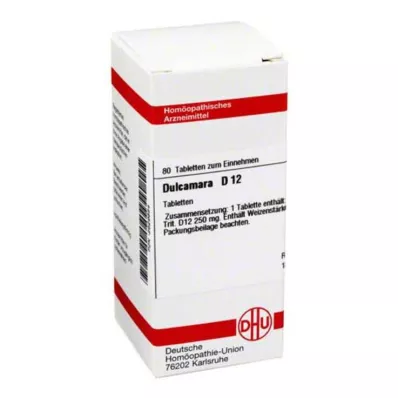 DULCAMARA D 12 Comprimidos, 80 Cápsulas DULCAMARA D 12 Comprimidos, 80 Cápsulas