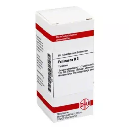 ECHINACEA HAB D 3 Comprimidos, 80 Cápsulas