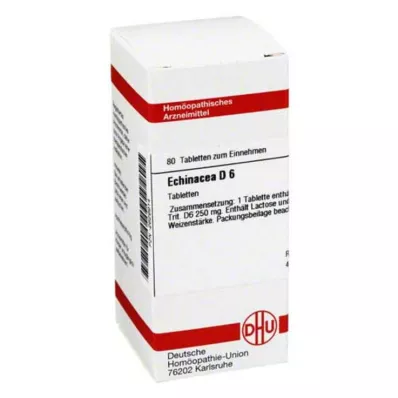 ECHINACEA HAB D 6 Comprimidos, 80 Cápsulas