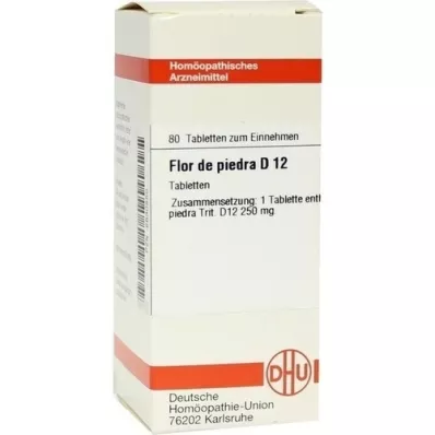 FLOR DE PIEDRA D 12 Comprimidos, 80 Cápsulas