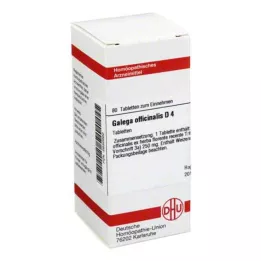 GALEGA officinalis D 4 comprimidos, 80 unid
