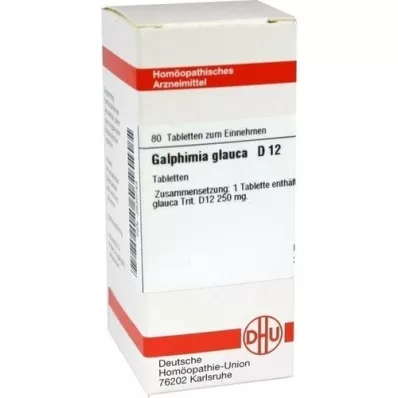 GALPHIMIA GLAUCA D 12 Comprimidos, 80 Cápsulas