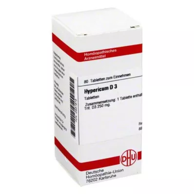 HYPERICUM D 3 Comprimidos, 80 Cápsulas HYPERICUM D 3 Comprimidos, 80 Cápsulas
