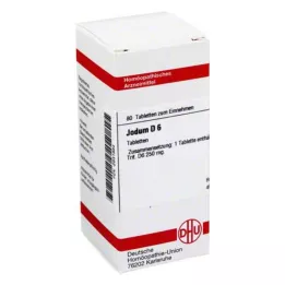 JODUM D 6 Comprimidos, 80 Cápsulas