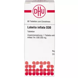 LOBELIA INFLATA D 30 Comprimidos, 80 Cápsulas