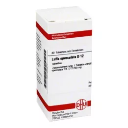 LUFFA OPERCULATA D 12 Comprimidos, 80 Cápsulas