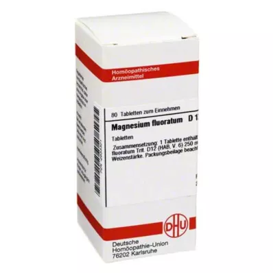 MAGNESIUM FLUORATUM D 12 Comprimidos, 80 Cápsulas MAGNESIUM FLUORATUM D 12 Comprimidos, 80 Cápsulas