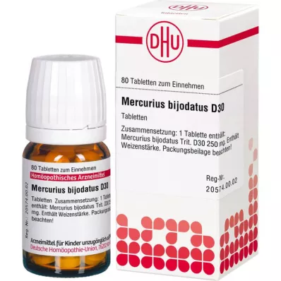 MERCURIUS BIJODATUS D 30 Comprimidos, 80 Cápsulas