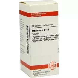 MEZEREUM D 12 Comprimidos, 80 Cápsulas