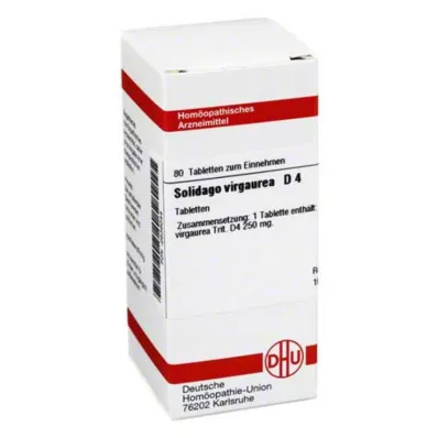SOLIDAGO VIRGAUREA D 4 Comprimidos, 80 Cápsulas SOLIDAGO VIRGAUREA D 4 Comprimidos, 80 Cápsulas
