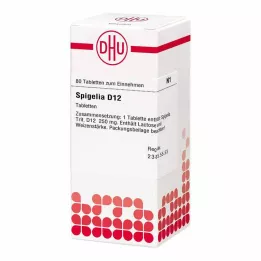 SPIGELIA D 12 Comprimidos, 80 Cápsulas