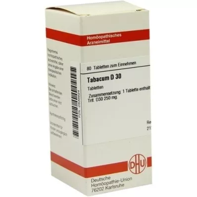TABACUM D 30 Comprimidos, 80 Cápsulas