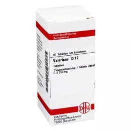 VALERIANA D 12 Comprimidos, 80 Cápsulas