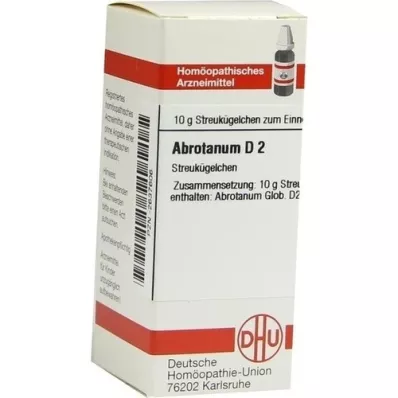 ABROTANUM D 2 glóbulos, 10 g