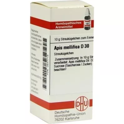 APIS MELLIFICA D 30 glóbulos, 10 g