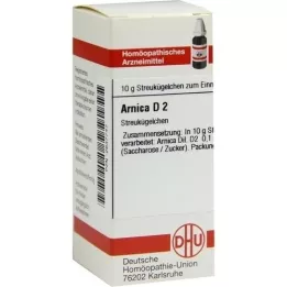 ARNICA D 2 glóbulos, 10 g