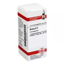 ARNICA D 2 glóbulos, 10 g