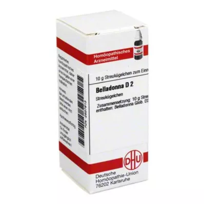 BELLADONNA D 2 glóbulos, 10 g BELLADONNA D 2 glóbulos, 10 g
