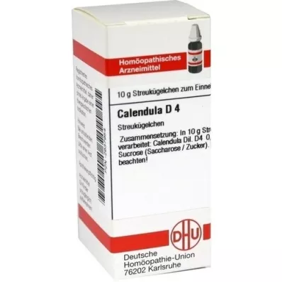 CALENDULA D 4 glóbulos, 10 g