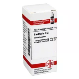 CANTHARIS D 3 glóbulos, 10 g