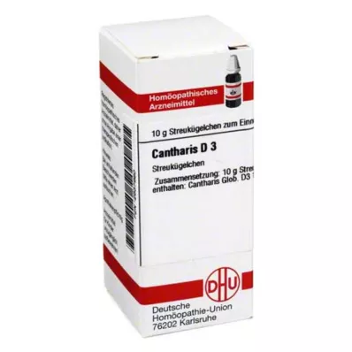 CANTHARIS D 3 glóbulos, 10 g CANTHARIS D 3 glóbulos, 10 g