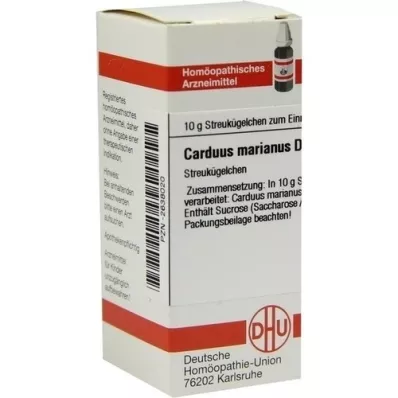 CARDUUS MARIANUS D 6 glóbulos, 10 g