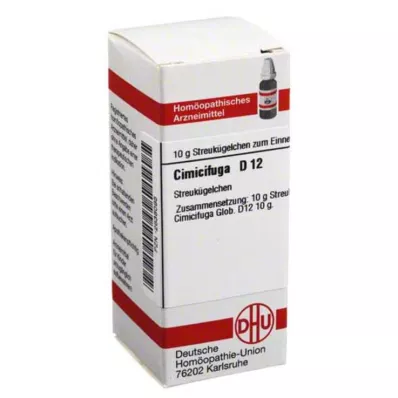 CIMICIFUGA D 12 glóbulos, 10 g CIMICIFUGA D 12 glóbulos, 10 g