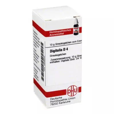 DIGITALIS D 4 glóbulos, 10 g