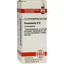 HAMAMELIS D 6 glóbulos, 10 g