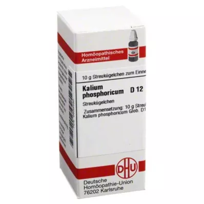 KALIUM PHOSPHORICUM D 12 glóbulos, 10 g KALIUM PHOSPHORICUM D 12 glóbulos, 10 g