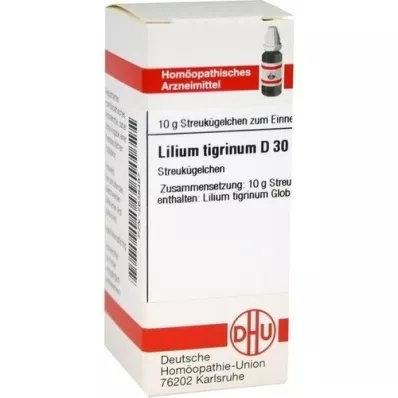 LILIUM TIGRINUM D 30 glóbulos, 10 g