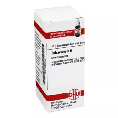 TABACUM D 6 glóbulos, 10 g TABACUM D 6 glóbulos, 10 g