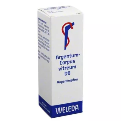 ARGENTUM CORPUS Vitreum D 6 colírio, 10 ml ARGENTUM CORPUS Vitreum D 6 colírio, 10 ml