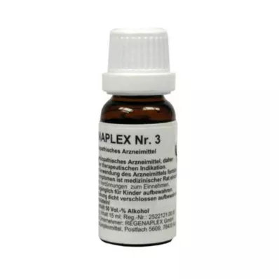 REGENAPLEX Gotas n.º 3, 15 ml