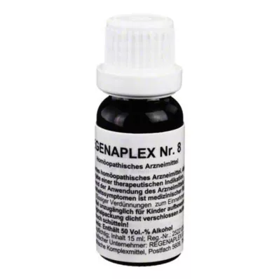 REGENAPLEX Gotas N.º 8, 15 ml REGENAPLEX Gotas N.º 8, 15 ml