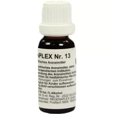 REGENAPLEX Gotas n.º 13, 15 ml